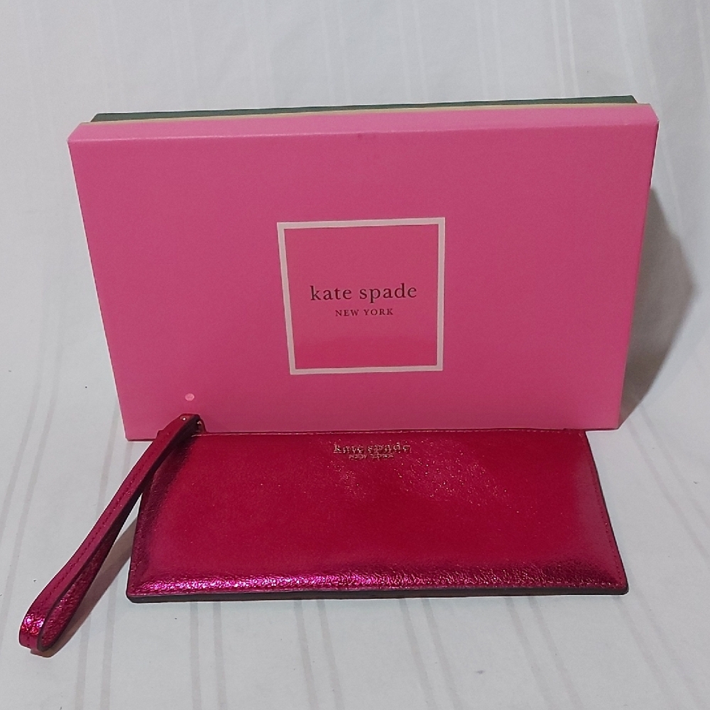 Kate Spade Pink Wristlet Wallet
